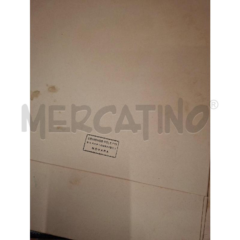 DISEGNO SU CARTA VOLTO 32X42 EDMONDO POLETTI  | Mercatino dell'Usato Frossasco 3
