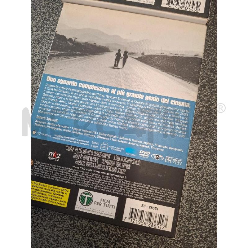 DVD DOPPIO CHARLIE CHAPLIN+CHARLIE | Mercatino dell'Usato Frossasco 3
