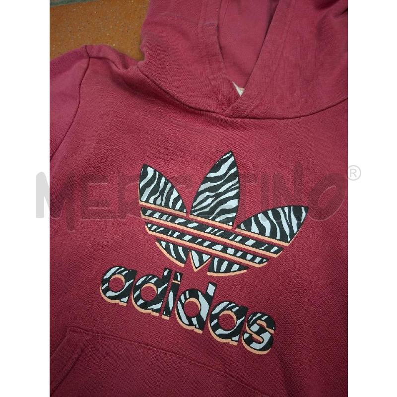 FELPA BAMBINO CARP ROSA ADIDAS TG.7/8 | Mercatino dell'Usato Frossasco 2