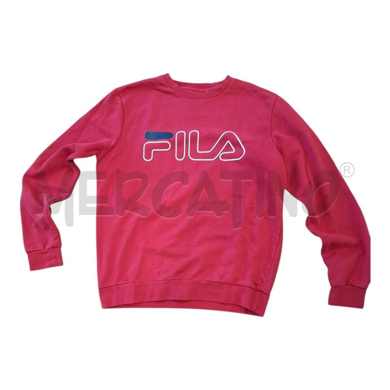 FELPA UOMO ROSSA FILA TG.S | Mercatino dell'Usato Frossasco 1