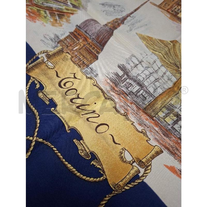 FOULARD 85X85 TORINO MARIA CRISTINA | Mercatino dell'Usato Frossasco 2