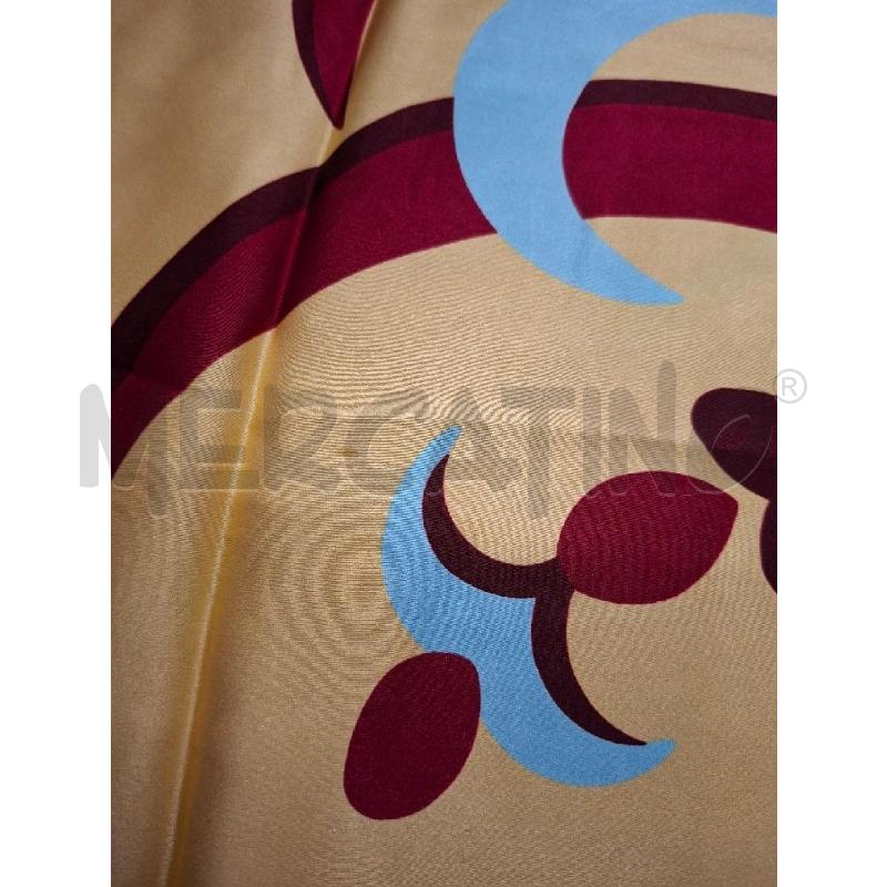 FOULARD FANT.AZZ/BEIGE 66X66 MISSONI  | Mercatino dell'Usato Frossasco 3