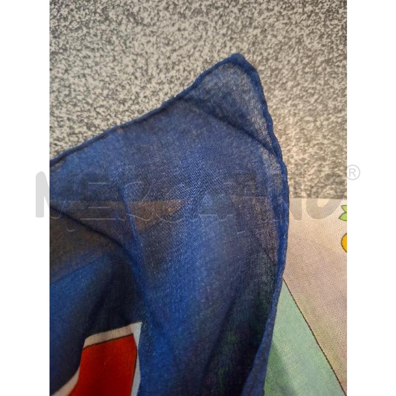 FOULARD FANT BLU/COL P.L GALLIEM 80X80 | Mercatino dell'Usato Frossasco 3
