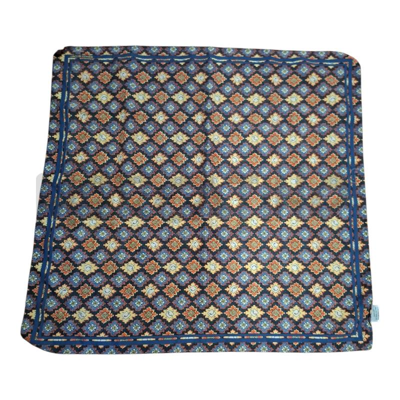 FOULARD JACOB COHEN 55X55 DISEGNI BLU/ARANCIO | Mercatino dell'Usato Frossasco 1