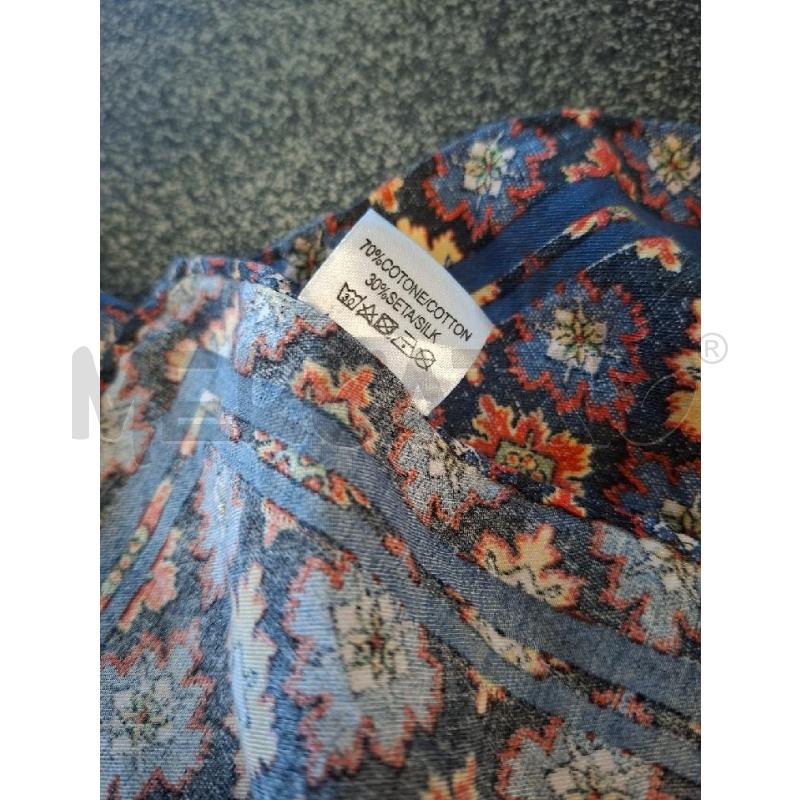 FOULARD JACOB COHEN 55X55 DISEGNI BLU/ARANCIO | Mercatino dell'Usato Frossasco 3