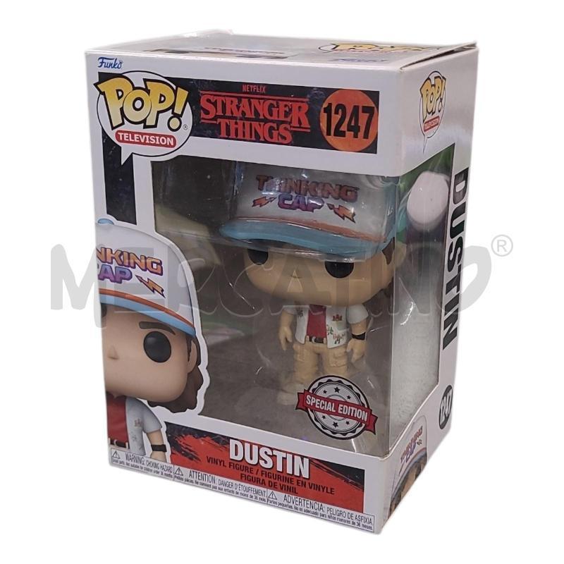 FUNKO POP! DUSTIN STRANGER THINGS 1247 SPACIAL EDITION | Mercatino dell'Usato Frossasco 1