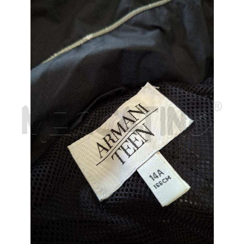 GIACCA BAMBINO ARMANI TEEN ZIP NERO TG.14 | Mercatino dell'Usato Frossasco 2