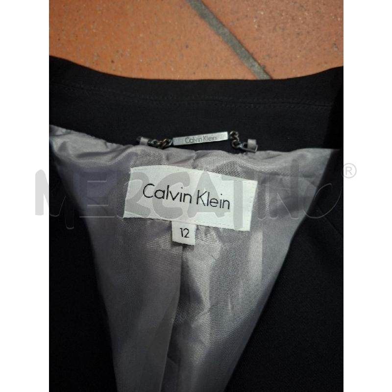 GIACCA DONNA CALVIN KLEIN NERA BOTT TG.12 | Mercatino dell'Usato Frossasco 3