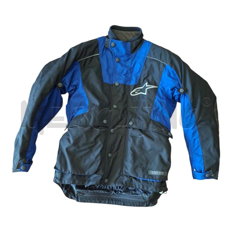 GIACCA DONNA MOTO ALPINESTAR NERA/BLU TG.M | Mercatino dell'Usato Frossasco 1