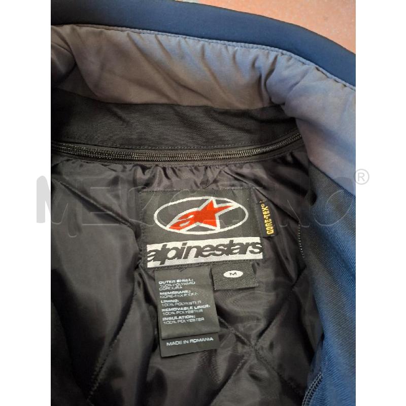 GIACCA DONNA MOTO ALPINESTAR NERA/BLU TG.M | Mercatino dell'Usato Frossasco 3