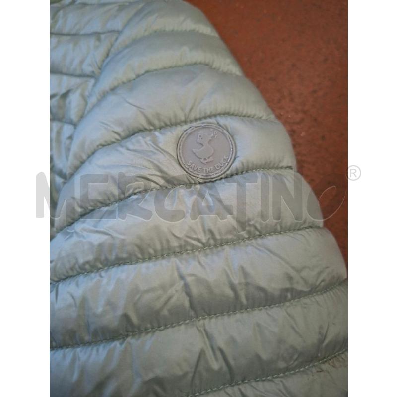 GIACCA DONNA ZIP SAVE THE DUCK AZZ TG.4 | Mercatino dell'Usato Frossasco 2