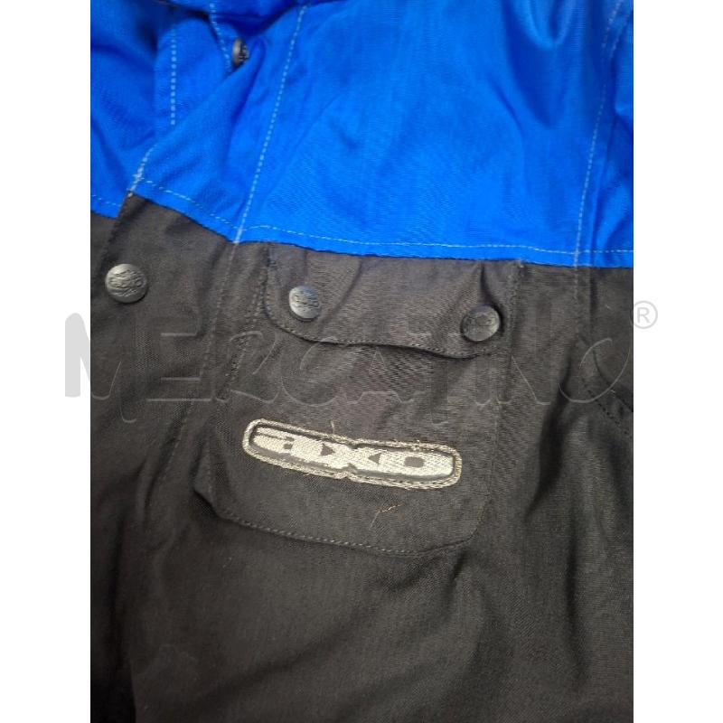 GIACCA MOTO ZIP BLU NERA AXO TG.L | Mercatino dell'Usato Frossasco 2