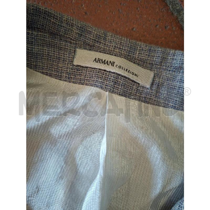 GIACCA UOMO ARMANI COLLEZIONI FANT GRI TG.48 | Mercatino dell'Usato Frossasco 2