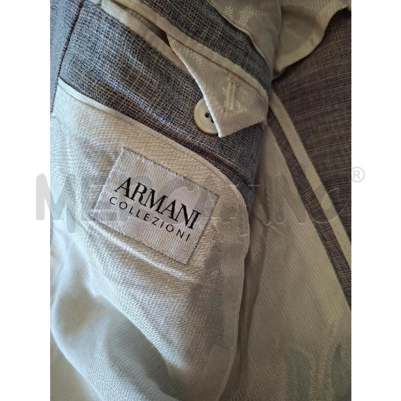 GIACCA UOMO ARMANI COLLEZIONI FANT GRI TG.48 | Mercatino dell'Usato Frossasco 3
