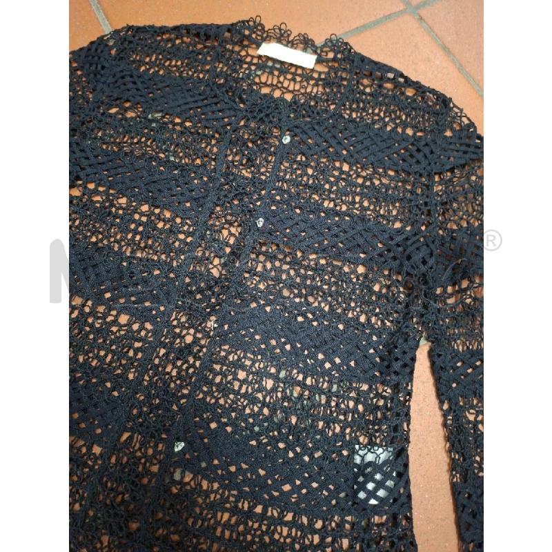 GIACCHETTA DONNA VALENTINO NERA TRAF TG.S | Mercatino dell'Usato Frossasco 2