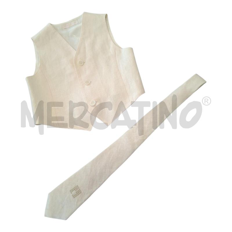 GILET BAMBINO+CRAVATTA BCO C.PIGNATELLI | Mercatino dell'Usato Frossasco 1