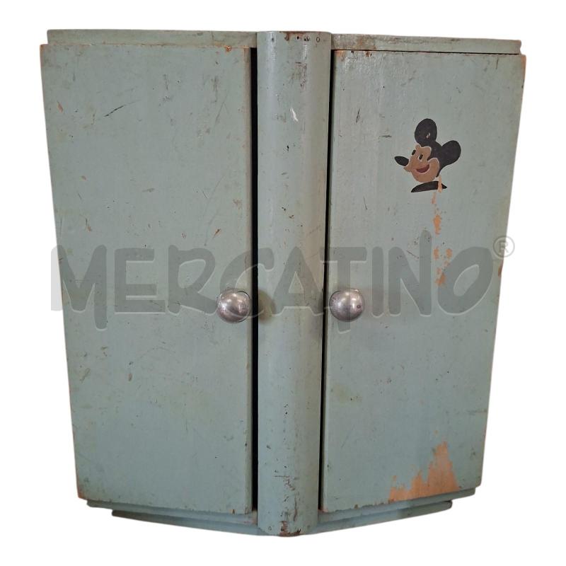GIOCO ARMADIETTO BAMBOLE 2A 33X12X38 LE/AZZ | Mercatino dell'Usato Frossasco 1