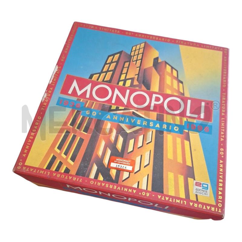 GIOCO MONOPOLI 60 ANNIVERSARIO | Mercatino dell'Usato Frossasco 1