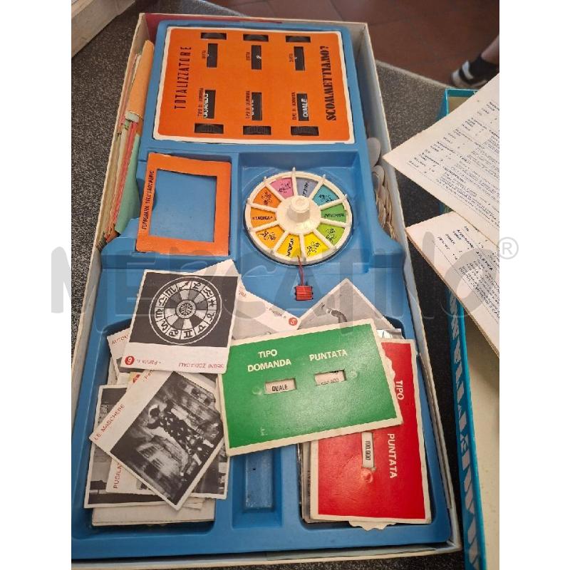 GIOCO VINTAGE SCOMMETTIAMO | Mercatino dell'Usato Frossasco 2