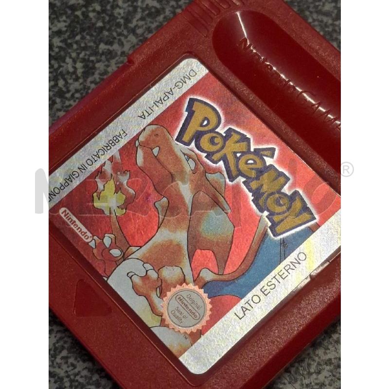 GIOCO X GAME BOY POKEMON ROSSO | Mercatino dell'Usato Frossasco 4