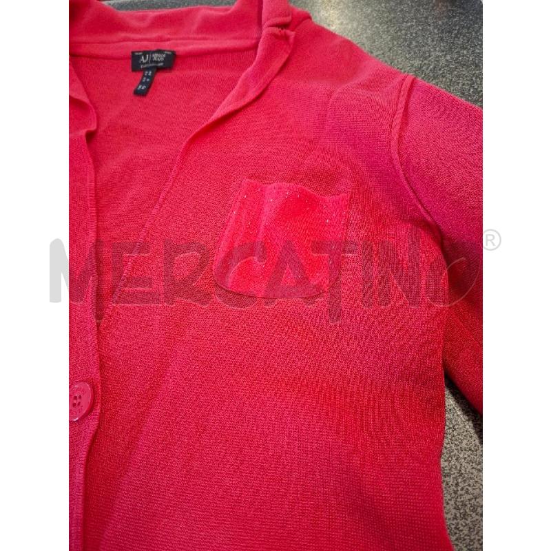GOLFINO DONNA ARMANI JEANS FUXIA BOTT TG.44 | Mercatino dell'Usato Frossasco 3