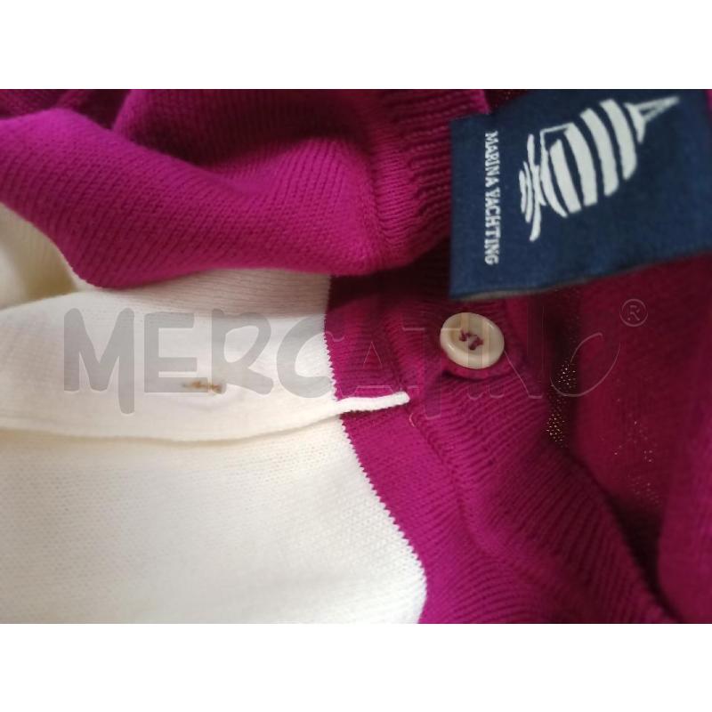 GOLF DONNA BOTT BCO VIOLA MARINA YACHTING  | Mercatino dell'Usato Frossasco 2