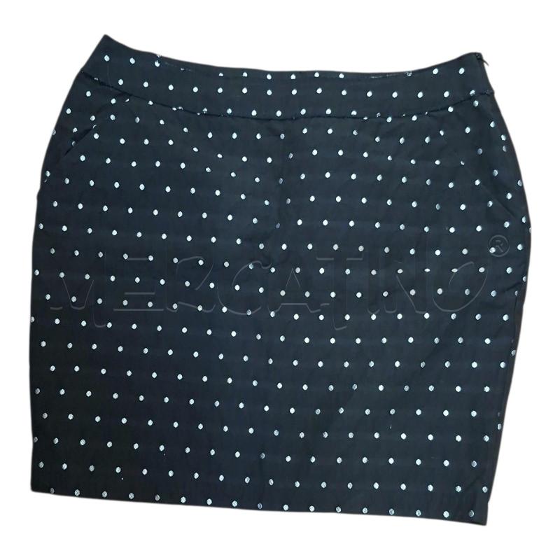 GONNA MOSCHINO JEANS NERA POIS BCO TG.42 | Mercatino dell'Usato Frossasco 1