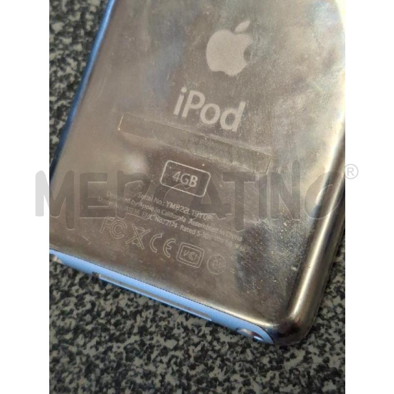 IPOD APPLE 3GEN 4GB MOD A1236 NON TESTATO | Mercatino dell'Usato Frossasco 2