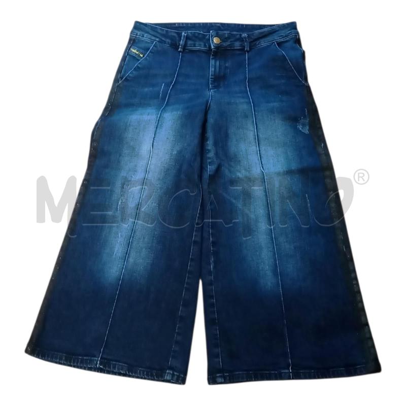 JEANS RAGAZZA DIESEL BLU BANDA NERA LAME TG.14ANNI | Mercatino dell'Usato Frossasco 1