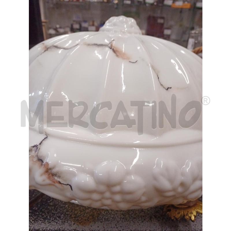 LAMPADARIO 1L D30 CUPOLA VETRO ART DECO  | Mercatino dell'Usato Frossasco 2