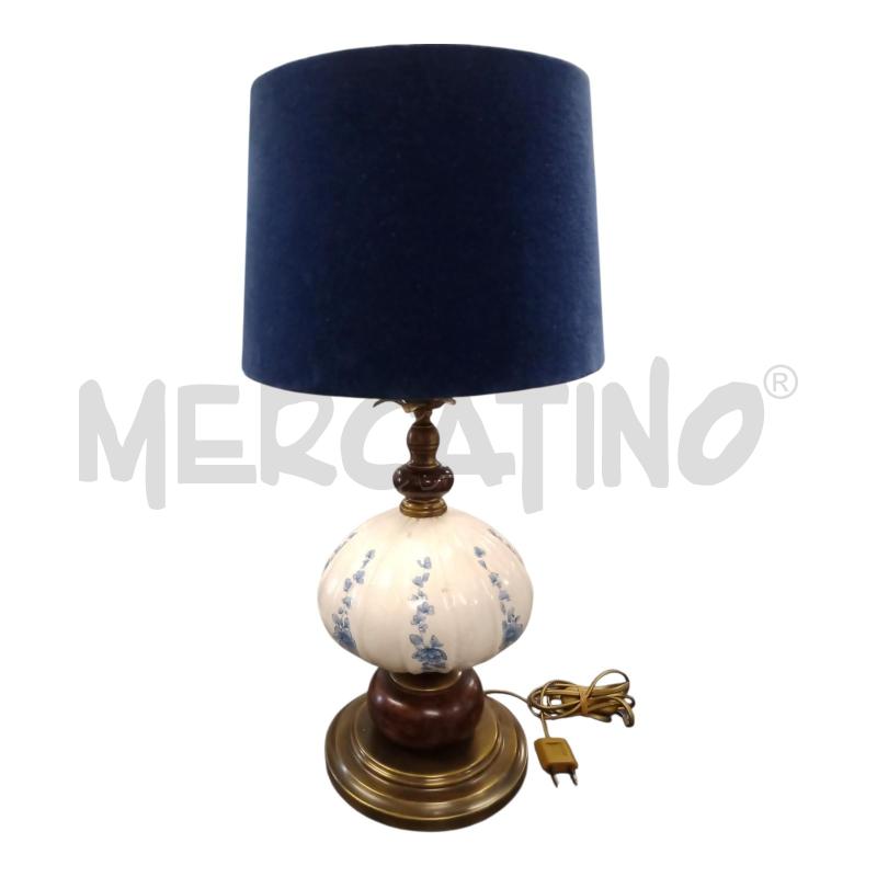 LAMPADA H57 B/MET LE CER P/BLU | Mercatino dell'Usato Frossasco 1
