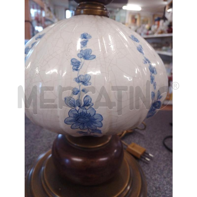 LAMPADA H57 B/MET LE CER P/BLU | Mercatino dell'Usato Frossasco 2