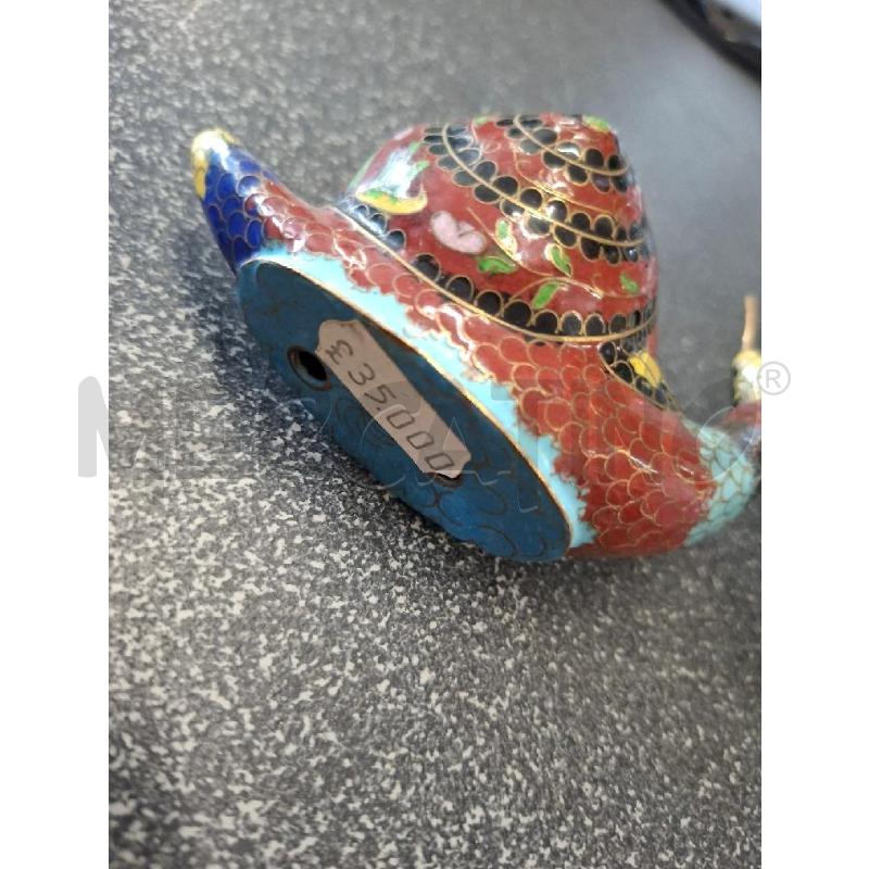 LUMACA CLOISONNE 11X6X5 | Mercatino dell'Usato Frossasco 2