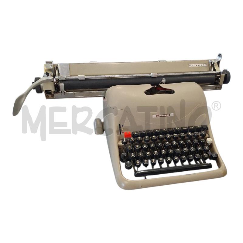 MACCHINA DA SCRIVERE OLIVETTI LEXICON BEIGE | Mercatino dell'Usato Frossasco 1