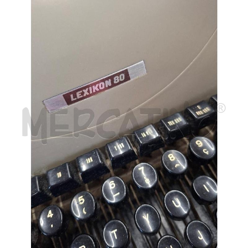 MACCHINA DA SCRIVERE OLIVETTI LEXICON BEIGE | Mercatino dell'Usato Frossasco 2