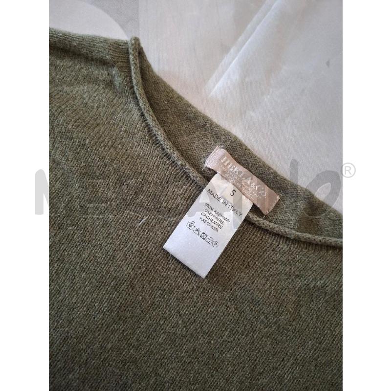 MAGLIA DONNA VDE HEKLA&CO TG.S 100% KASHMIR | Mercatino dell'Usato Frossasco 2