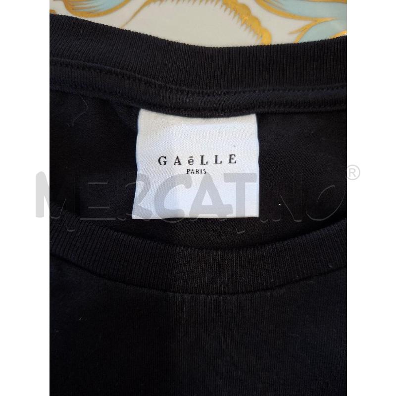 MAGLIETTA DONNA NERA GAELLE PARIS  | Mercatino dell'Usato Frossasco 3