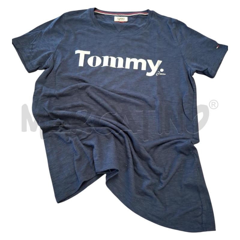MAGLIETTA DONNA TOMMY JEANS BLU TG.M | Mercatino dell'Usato Frossasco 1