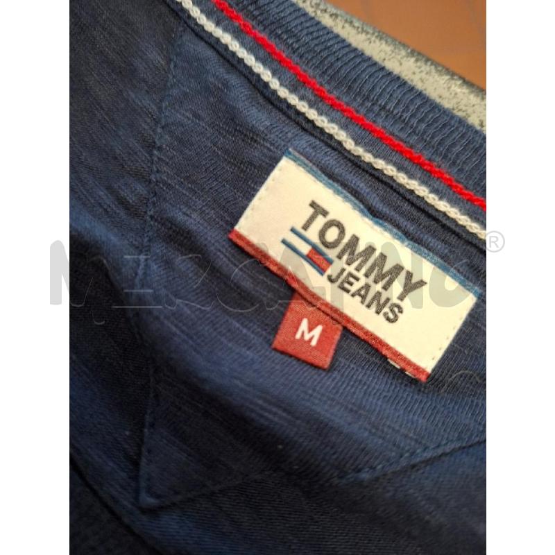 MAGLIETTA DONNA TOMMY JEANS BLU TG.M | Mercatino dell'Usato Frossasco 2