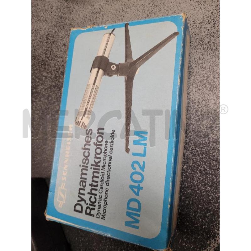 MICROFONO SENNHEISER MD 402 LM | Mercatino dell'Usato Frossasco 2