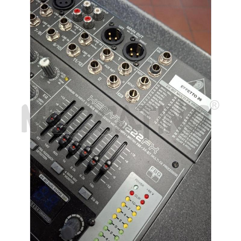 MIXER BEHRINGER XENYX 1222*LED POCO LEGGIBILE* | Mercatino dell'Usato Frossasco 2