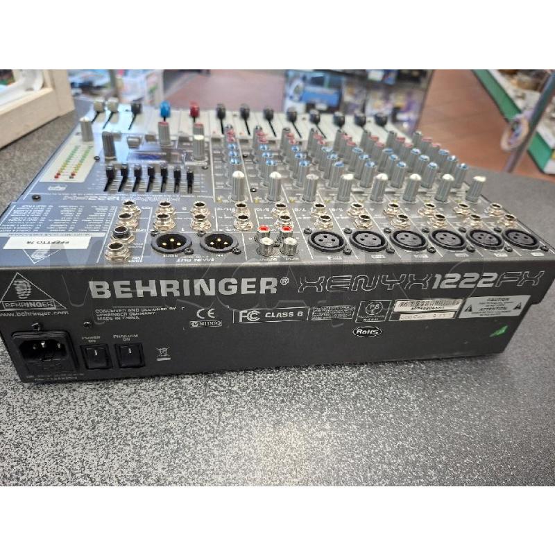 MIXER BEHRINGER XENYX 1222*LED POCO LEGGIBILE* | Mercatino dell'Usato Frossasco 3