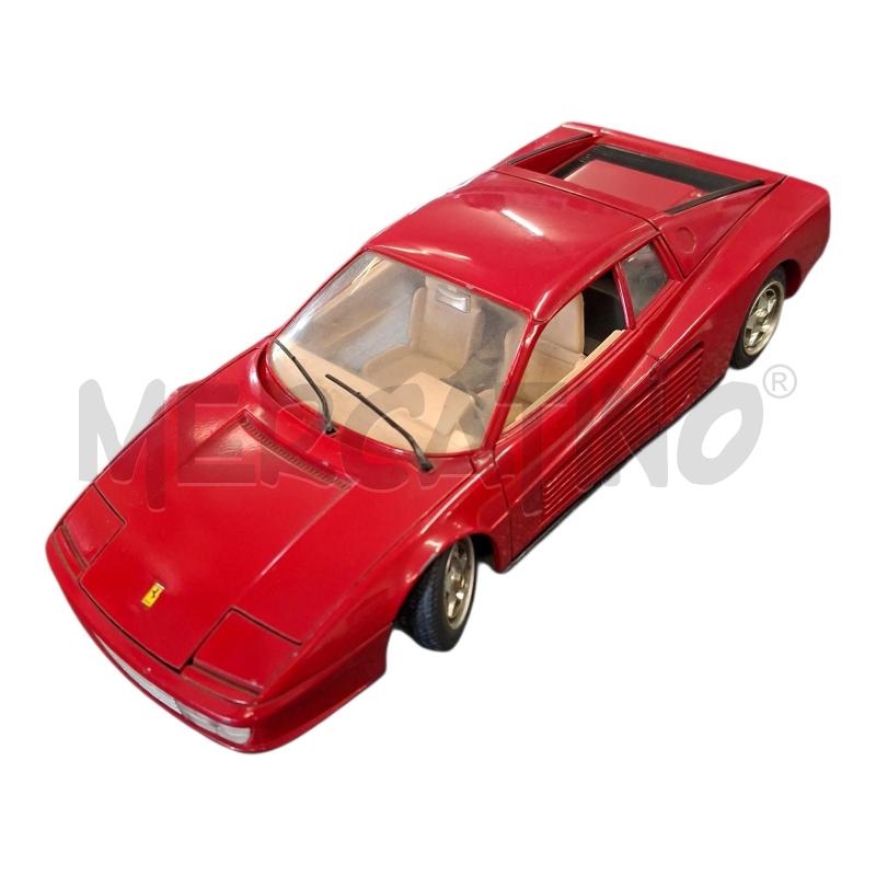 MODELLINO AUTO FERRARI TESTAROSSA BURAGO 1/18 | Mercatino dell'Usato Frossasco 1