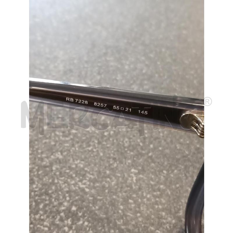 MONTATURA OCCHIALI GRIGIA RAY BAN RB7228 | Mercatino dell'Usato Frossasco 3