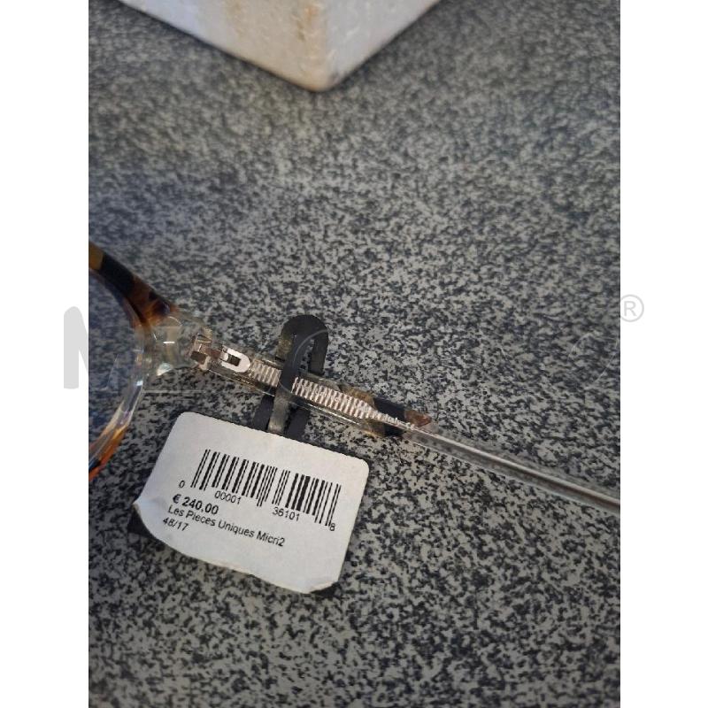 MONTATURA OCCHIALI LES PIECES UNIQUES MICRI2 48/17 | Mercatino dell'Usato Frossasco 2
