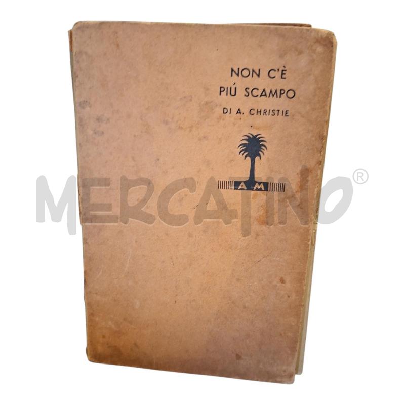 NON C'È PIÙ SCAMPO AGATHA CHRISTIE MONDADORI 1938 | Mercatino dell'Usato Frossasco 1