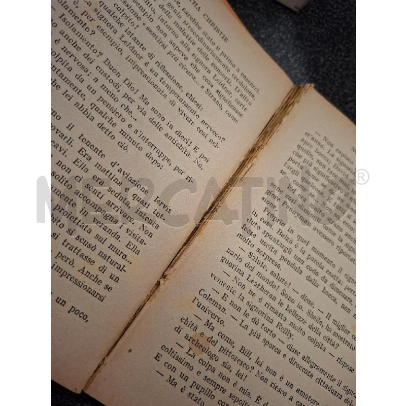 NON C'È PIÙ SCAMPO AGATHA CHRISTIE MONDADORI 1938 | Mercatino dell'Usato Frossasco 3