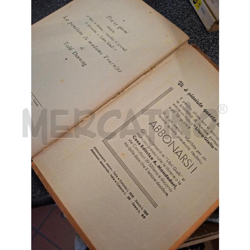 NON C'È PIÙ SCAMPO AGATHA CHRISTIE MONDADORI 1938 | Mercatino dell'Usato Frossasco 4