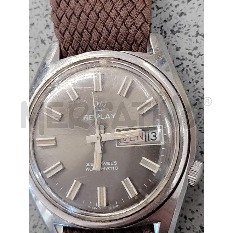 OROLOGIO 36MM REPLAY AUTOMATICO | Mercatino dell'Usato Frossasco 2