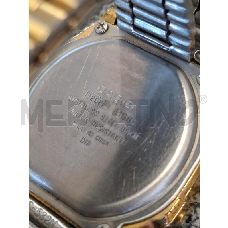 OROLOGIO DA POLSO DORATO CASIO 3298 A168 | Mercatino dell'Usato Frossasco 2